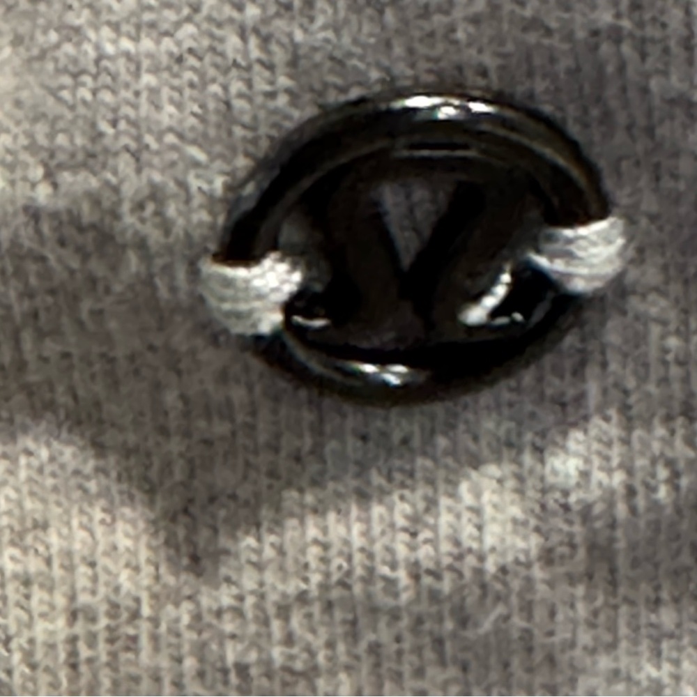 Lululemon Post Sweat Pullover Righteous Stripe Silver / Heathered Light Grey 8 - Picture 10 of 16